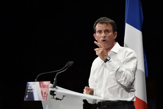 នាយករដ្ឋមន្ត្រីបារាំង លោក Manuel Valls ថ្លែងសុន្ទរកថា