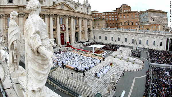 <> at The Vatican on November 24, 2013 in Vatican City, Vatican.