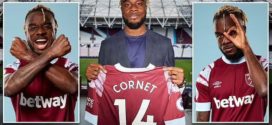 ក្លិបញញួរធំ West Ham យកបានខ្សែបម្រើស្លាបសញ្ជាតិកូតឌីវ័រMaxwel Cornet ពីក្រុម Burnley