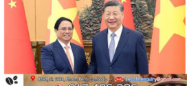 លោក Xi Jinping ប្រធានរដ្ឋចិនជួបសន្ទនាជាមួយលោក Phạm Minh Chinh នាយករដ្ឋមន្ត្រីវៀតណាម