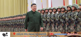 លោក Xi Jinping ចុះត្រួតពិនិត្យកងទ័ពរំដោះប្រជាជនចិនប្រចាំនៅម៉ាកាវ