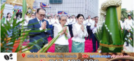 លោកឧបនាយករដ្ឋមន្ត្រីប្រចាំការ វង្សី វិស្សុត និងលោកស្រី ព្រមទាំងថ្នាក់ដឹកនាំ និងមន្ត្រីរាជការនៃទីស្តីការគណៈរដ្ឋមន្ត្រី រៀបចំពិធីចម្រើនព្រះបរិត្ត ដើម្បីអបអរពិធីបុណ្យចូលឆ្នាំថ្មីប្រពៃណីជាតិខ្មែរ