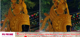 រដ្ឋបាលរាជធានីភ្នំពេញ រៀបចំរចនាមកុដអប្សរាកម្ពស់ ៥ម៉ែត្រ ត្រូវបានដាក់តាំងបង្ហាញនៅវត្តភ្នំ
