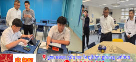 រដ្ឋមន្រ្តីក្រសួងអប់រំ យុវជន និងកីឡាទស្សនកិច្ចសិក្សានៅអនុវិទ្យាល័យ St. Andrew’s នៃប្រទេសសិង្ហបុរី