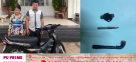 មុខសញ្ញាលួចកាច់សោ.កម៉ូតូយ៉ាងសកម្ម នៅក្នុងរាជធានីភ្នំពេញ​ ត្រូវកម្លាំងជំនាញ នៃនាយកដ្ឋាននគរបាលព្រហ្មទណ្ឌធ្វេីការបង្ក្រាបបាន