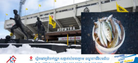 អ្នក​គាំទ្រ​ម្នាក់យកត្រី៥គីឡូ​ដូរយកសំបុត្រ​ទៅ​មើល Tottenham ក្នុង​វគ្គ​ពាក់​កណ្ដាល​ផ្ដាច់ព្រ័ត្រ Europa League