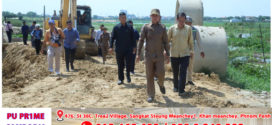 លោក ឃួង ស្រេង ជំរុញពន្លឿនការងារស្ដារប្រឡាយលូ រំដោះទឹកជំនន់រដូវស្សា នៅខណ្ឌដង្កោ និងមានជ័យ