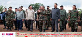 សម្ដេចធិបតី​ ហ៊ុន​ ម៉ាណែត​ ជួបសួរសុខទុក្ខនិងពិនិត្យស្ថានភាពរស់នៅបណ្តោះអាសន្នរបស់បងប្អូនប្រជាពលរដ្ឋ ដែលបានជម្លៀសដោយស្ម័គ្រចិត្តមកកាន់មណ្ឌលសុវត្ថិភាព វត្តពោធិ៍៥០០០ដើម ចំនួន ១,២៨២គ្រួសារ ស្មើនឹង ៣,៨៥០នាក់