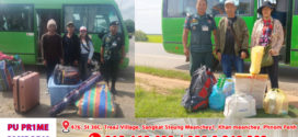 នគរបាលបានជួយសម្របសម្រួលនិងយករថយន្ត០២ គ្រឿងដឹកពលករ២៤នាក់ទៅស្រុកកំណើត
