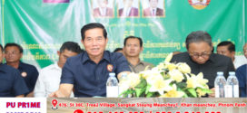លោក ឃួង ស្រេង៖ ណែនាំឱ្យមេភូមិ និងលោកចៅសង្កាត់ ចុះអប់រំ ប្រជាពលរដ្ឋជាប្រចាំកុំឱ្យពួកគាត់បោះសំរាមចោលទៅក្នុងប្រឡាយទឹក