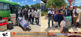រថយន្ត១៥គ្រឿងថឹកជញ្ជូនពលរដ្ឋ១៨១នាក់វិលពីប្រទេថៃចូលកម្ពុជាវិញ