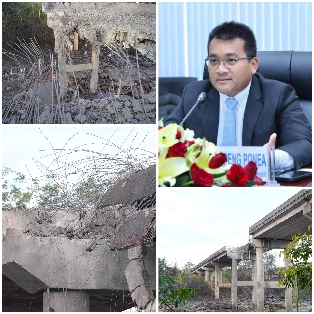 ស្ពានជ័យជម្នះខូចខាតពីការវាយប្រហាររបស់ថៃ