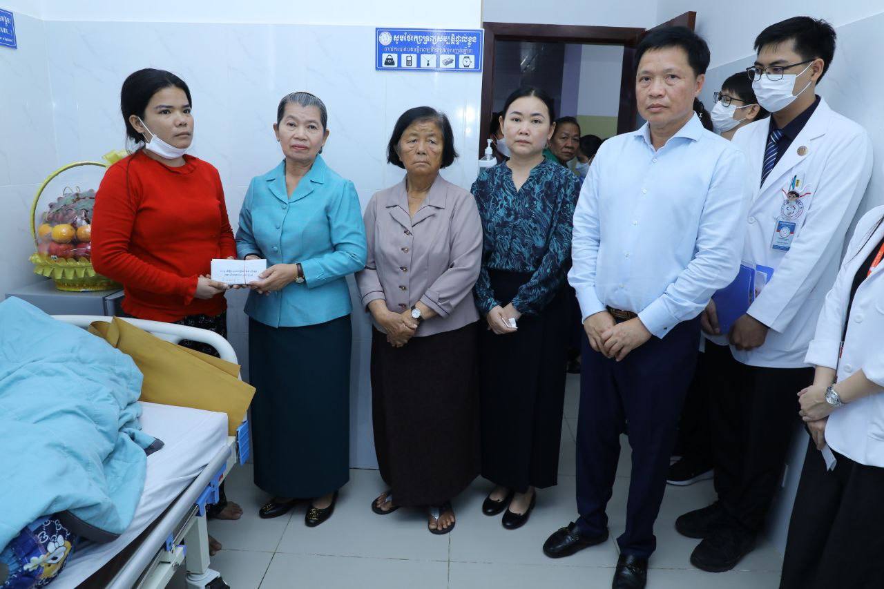 វីរៈកងទ័ពកំពុងសម្រាកព្យាបាល