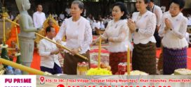 សម្តេច ម៉ែន សំអន អភិសេកព្រះប្រតិមា និងបួងសួងសុំសេចក្ដីសុខ សេចក្ដីចម្រើន ជូនវីរៈកងទ័ពជួរមុខ និងជនភៀសសឹក 