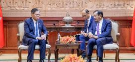 ខ្លឹមសារស្ដីពីជំនួបសម្តែងការគួរសម និងជម្រាបលារបស់ ឯកឧត្តម បូរកែវ ភូមិវង្សសៃ ឯកអគ្គរដ្ឋទូតនៃសាធារណរដ្ឋប្រជាធិបតេយ្យ ប្រជាមានិតឡាវ ប្រចាំកម្ពុជា ចំពោះ លោកប្រាក់ សុខុន ឧបនាយករដ្ឋមន្ត្រី រដ្ឋមន្ត្រីការបរទេស និងសហប្រតិបត្តិការអន្តរជាតិនៃព្រះរាជាណាចក្រកម្ពុជា🇰🇭🇱🇦