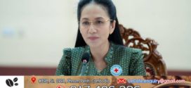 លោកជំទាវបណ្ឌិត ពេជ ចន្ទមុន្នី ហ៊ុនម៉ាណែត តំណាងដ៏ខ្ពង់ខ្ពស់របស់ សម្តេចកិត្តិព្រឹទ្ធបណ្ឌិត ប៊ុន រ៉ានី ហ៊ុនសែន ប្រធានកាកបាទក្រហមកម្ពុជា អញ្ជើញចូលរួមពិធីប្រគល់-ទទួលអំណោយពី សមាគមឧកញ៉ាកម្ពុជា ប្រគល់ជូនកាកបាទក្រហមកម្ពុជា