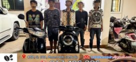 កម្លាំងអធិការដ្ឋាននគរបាលខណ្ឌសែនសុខ សហការជាមួយកម្លាំងអធិការដ្ឋាននគរបាលស្រុកអង្គស្នួលចុះបង្ក្រាបករណីលួចមានស្ថានទម្ងន់ទោស(វាយនិងគំរាមប្លន់យកទូរស័ព្ទដៃ និងធាក់ប្លន់យកម៉ូតូ ០១គ្រឿងម៉ាកនិច