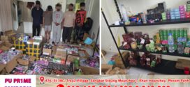 នគរបាលប្រឆាំងបទល្មើសគ្រឿងញៀន ចុះបង្រ្កាបកន្លែងស្តុកទុក និងចែកចាយដោយខុសច្បាប់នូវបារីអេឡិចត្រូនិច ដកហូតបាន ៣០ម៉ឺនដើម