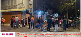 ម៉ូតូ២គ្រឿងបុកគ្នាត្រង់ផ្លូវបំបែកជាបួនបណ្តាលឱ្យរងរបួសធ្ងន់ស្រាល៦នាក់