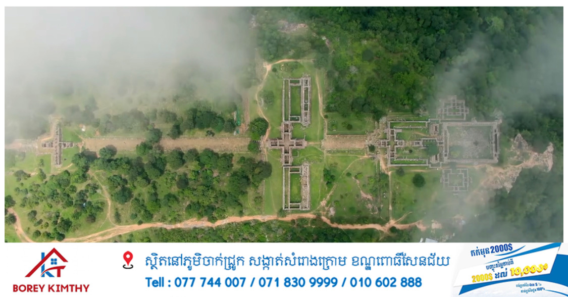 ប្រាសាទព្រះវិហារកម្ពុជាបានឈរលើកំពូលភ្នំជាង 1000 ឆ្នាំ ត្រូវបានយោធាថៃបាញ់ផ្លោងកម្ទេចខូចខាតធ្ងន់ធ្ងរស្ទើរទាំងស្រុង