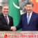 លោកXi Jinping ជួបពិភាក្សាជាមួយលោកBerdymukhamedov មេដឹកនាំជនជាតិនិងជាប្រធានក្រុមប្រឹក្សាប្រជាជនរបស់ប្រទេសតួកមេនីស្ថាន