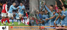 O’Reillyតែតចូលពីរគ្រាប់ជួយMan City ដណ្តើមបានពាន League Cup ពីកាំភ្លើង Arsenal