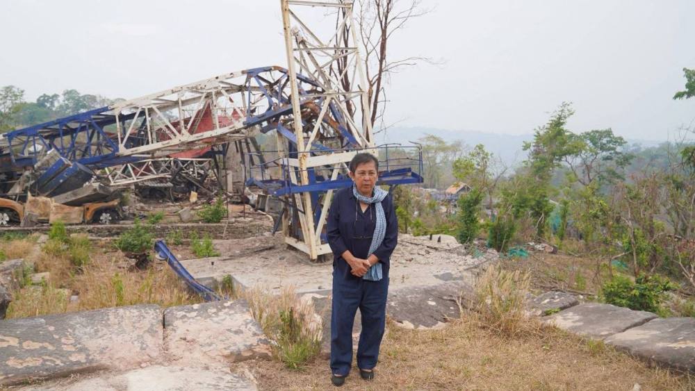 ការខូចខាតប្រាសាទព្រះវិហារ