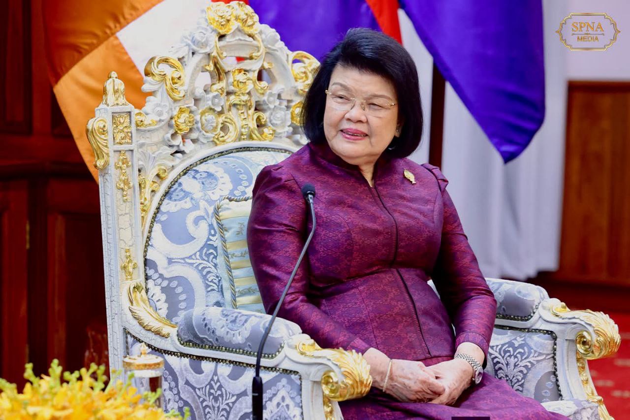 កិច្ចប្រជុំរវាងសម្តេចឃួន សុដារី និងលោកជីយ៉ចជី ស៊ូច