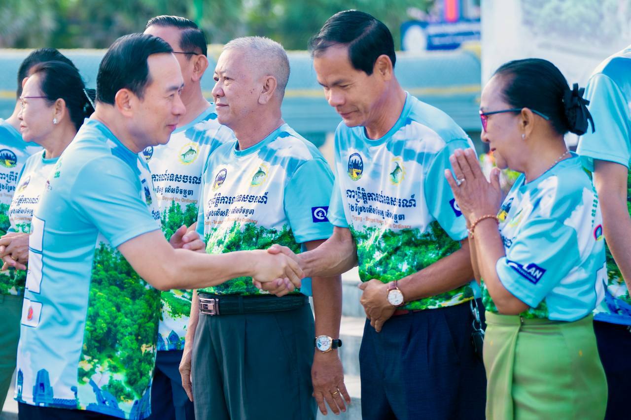 ពិធីព្យុហយាត្រាទេសចរណ៍នៅស្ទឹងត្រែង