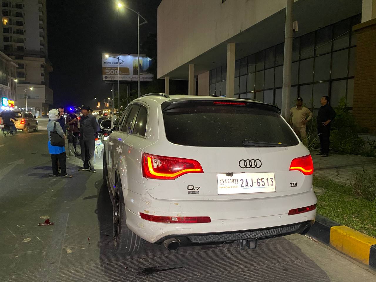 ម៉ូតូហុងដាស្កូបដែលរងគ្រោះ