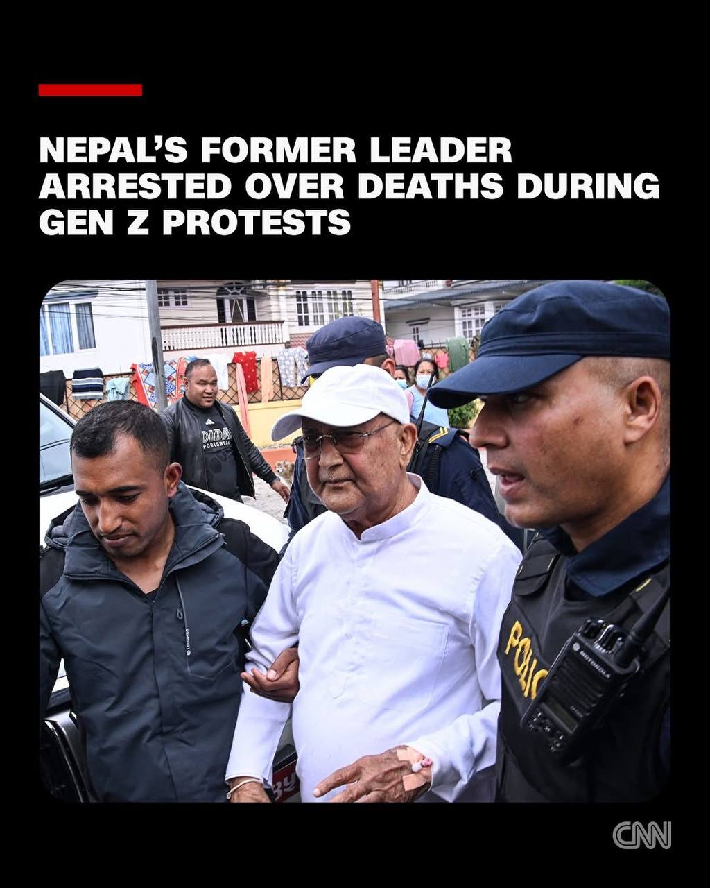 អតីតនាយករដ្ឋមន្ត្រីនេប៉ាល់ K.P. Sharma Oli