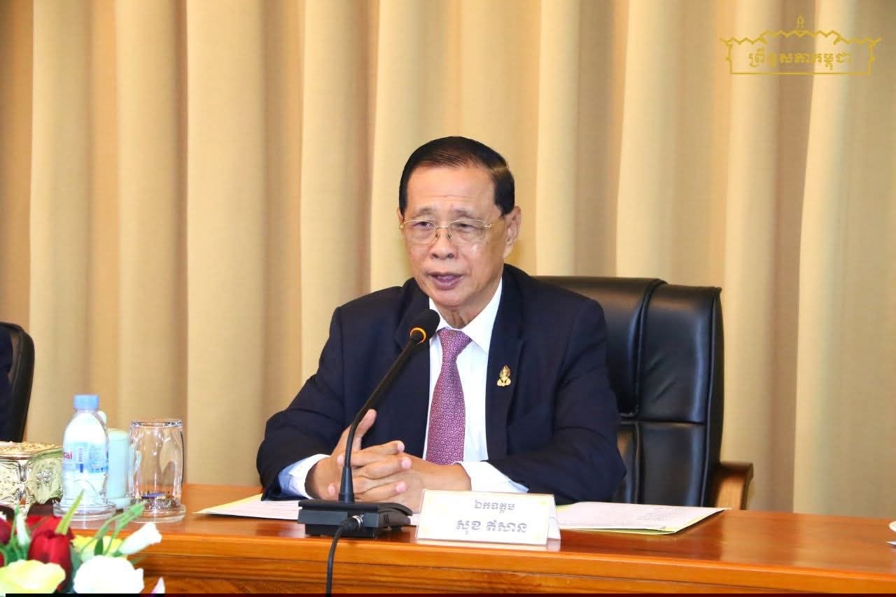 លោក សុខ ឥសាន បរិយាយពីនេះពីនោះពាក់ព័ន្ធកម្ពុជា (ត)