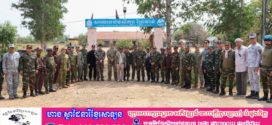 ប្រតិភូអនុព័ន្ធយោធាបរទេស ប្រចាំកម្ពុជាចំនួន ១២ប្រទេស ចុះទៅពិនិត្យទីតាំងជាក់ស្ដែងនៅភូមិព្រៃចាន់ ឃុំអូរបីជាន់ ស្រុកអូរជ្រៅ ខេត្តបន្ទាយមានជ័យ