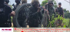 កម្ពុជាតវ៉ាជំទាស់យ៉ាងខ្លាំងនឹងសកម្មភាពខុសច្បាប់ របស់កងកម្លាំងប្រដាប់អាវុធថៃ