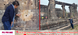 រដ្ឋមន្រ្តីក្រសួងវប្បធម៌ អញ្ជេីញពិនិត្យ និងវាយតម្លៃការខូចខាតប្រាសាទព្រះវិហារ ដោយសារជម្លោះប្រដាប់អាវុធឈ្លានពានរបស់ថៃ មកលើកម្ពុជា