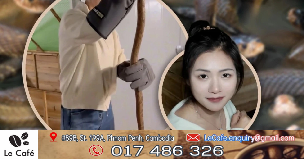 ស្ត្រីវ័យក្មេងចិញ្ចឹមពស់ពិសជាង 60,000ក្បាល បង្កការភ្ញាក់ផ្អើលនៅលើបណ្តាញសង្គម