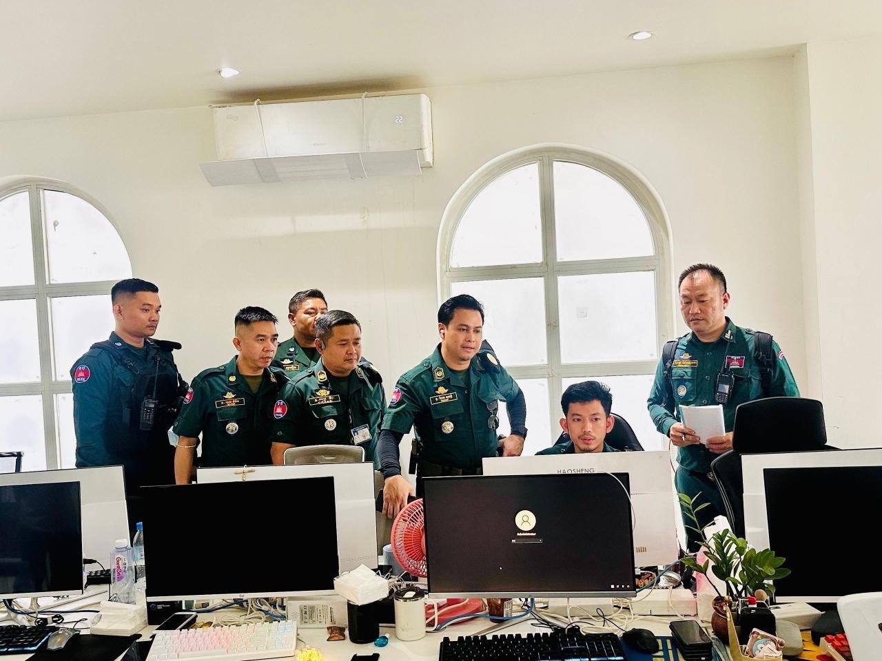 ការឃាត់ខ្លួនជនបរទេសនៅកាស៊ីណូ