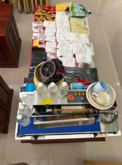 វត្ថុតាងពីកន្លែងចាប់