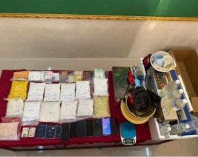 គ្រឿងញៀនដែលរឹបអូសបាន