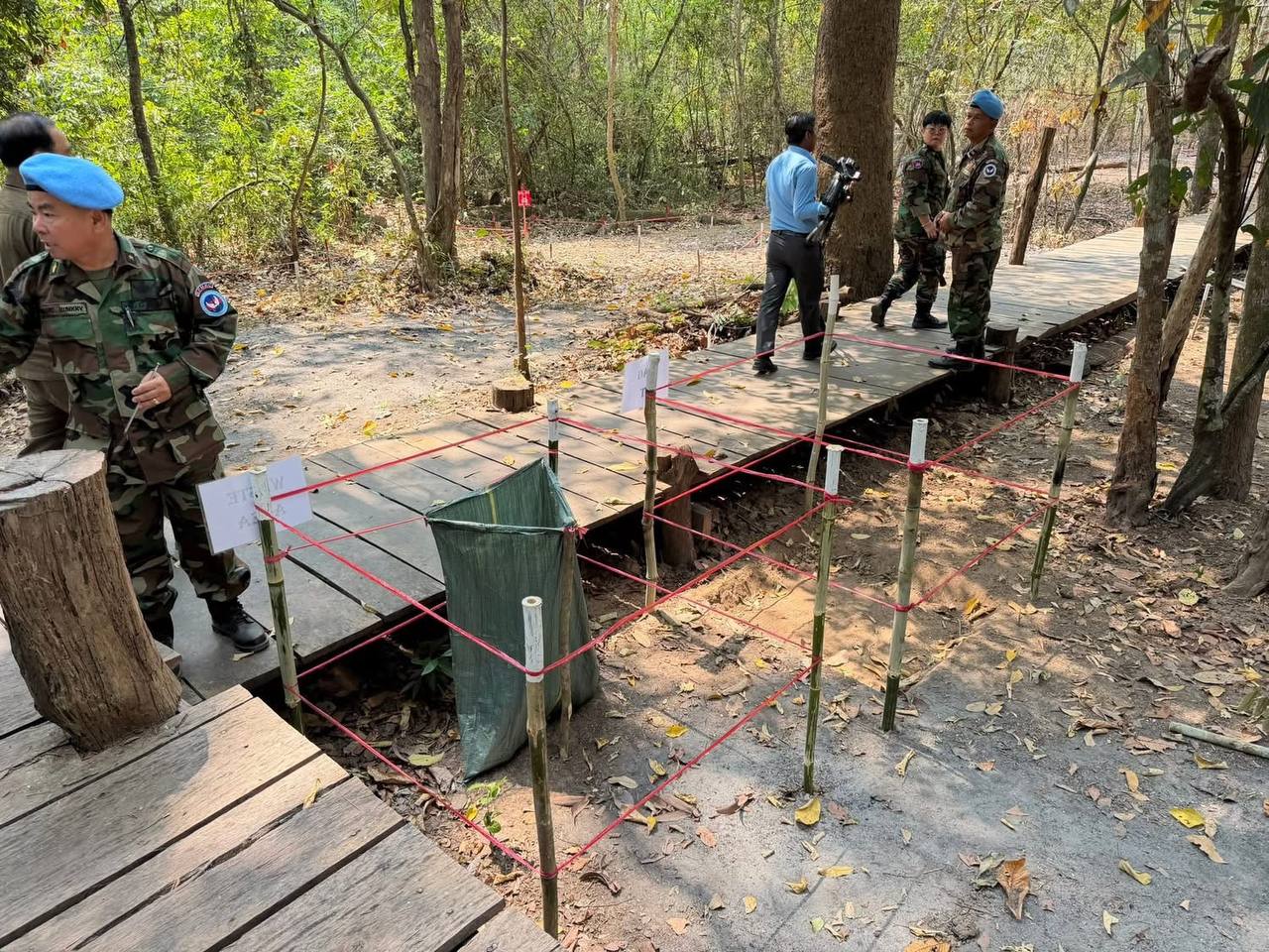 សកម្មភាពបោសសម្អាតមីន