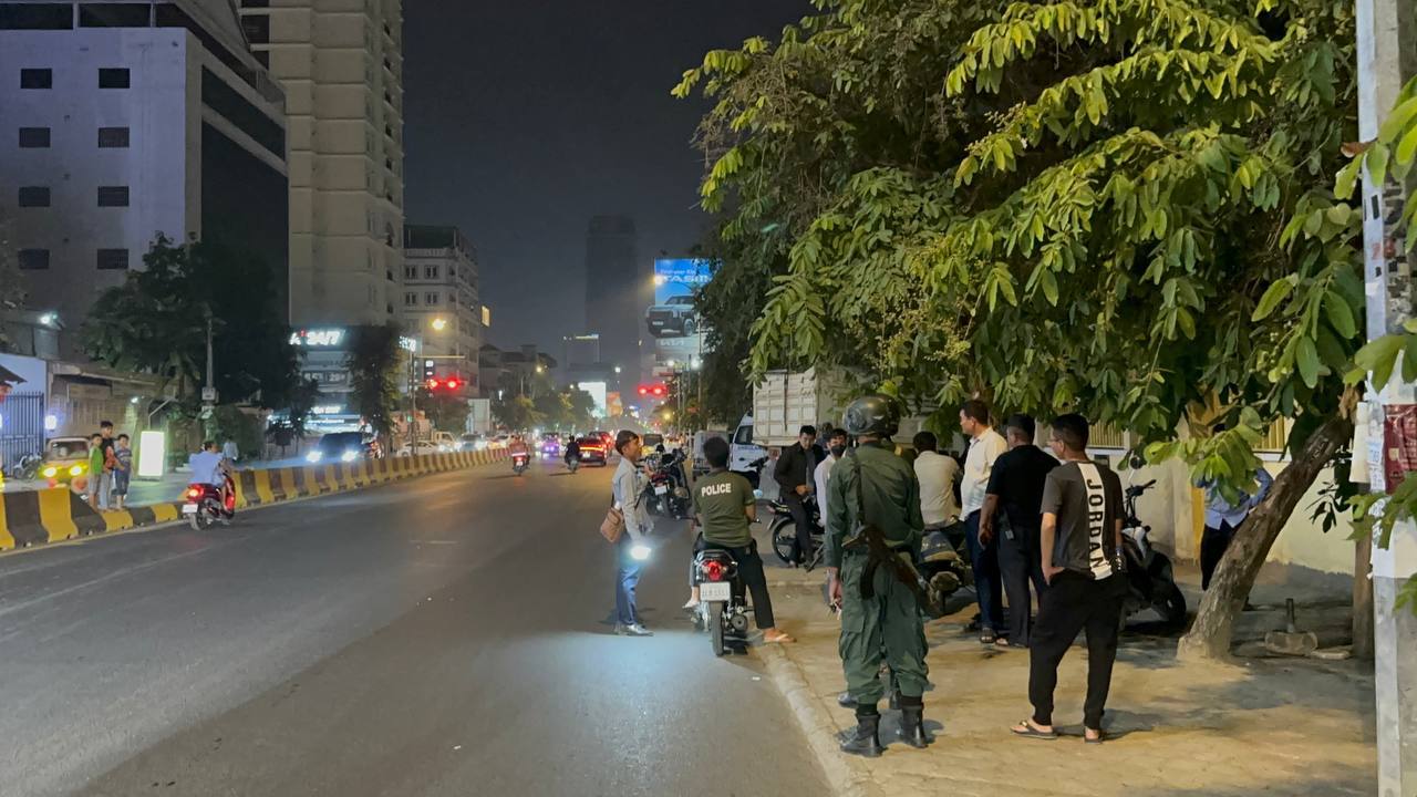 កន្លែងកើតហេតុគ្រោះថ្នាក់ចរាចរណ៍