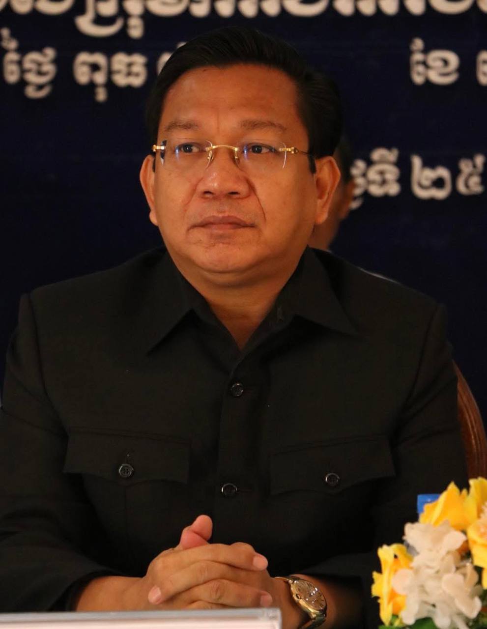 លោក ហ៊ុយ វណ្ណៈ ថ្លែងក្នុងពិធីសំខាន់