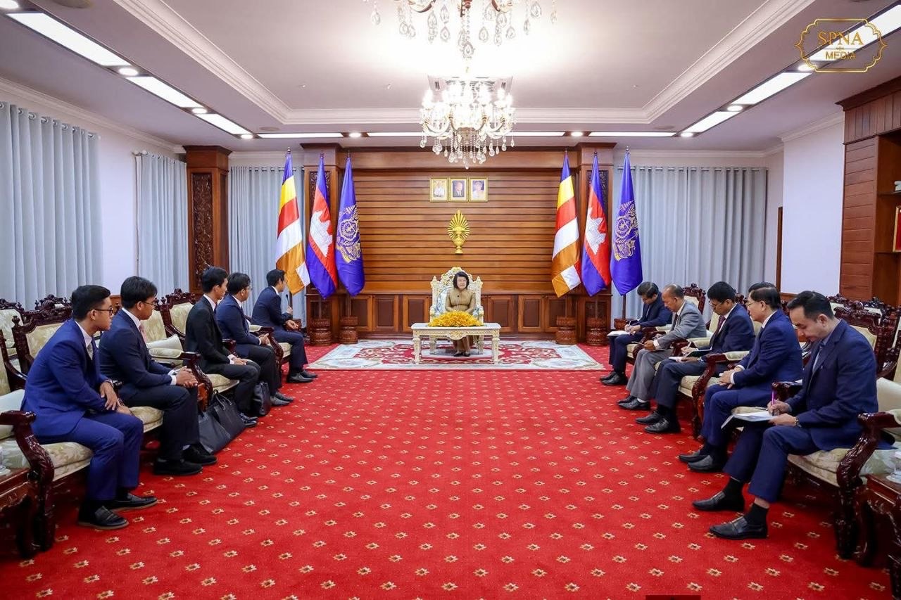 កិច្ចប្រជុំរវាងសម្តេចប្រធានរដ្ឋសភា និងសមាគមខ្មែរនៅជប៉ុន