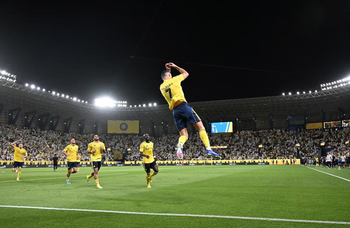 Football match action