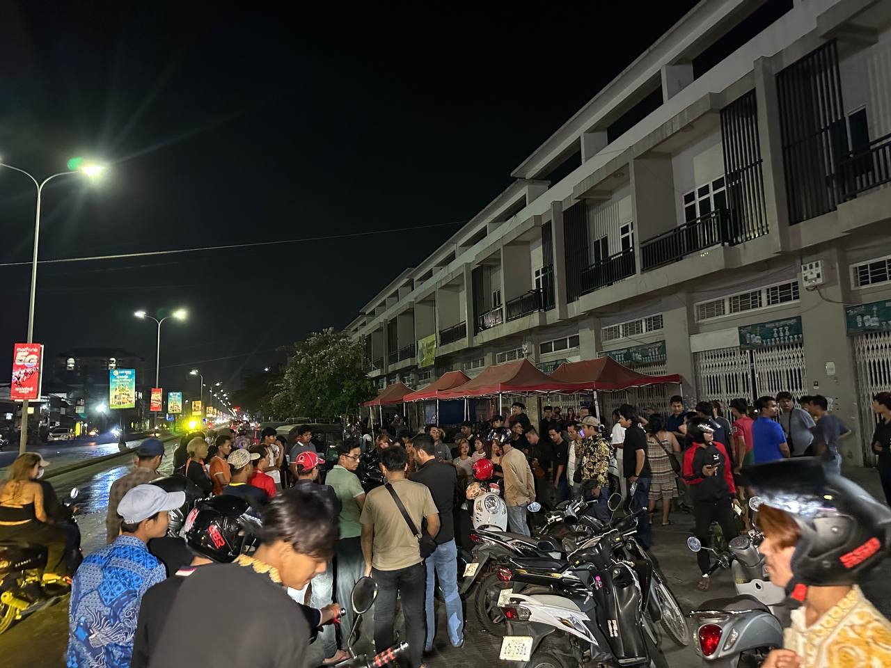 ម៉ូតូរងគ្រោះ