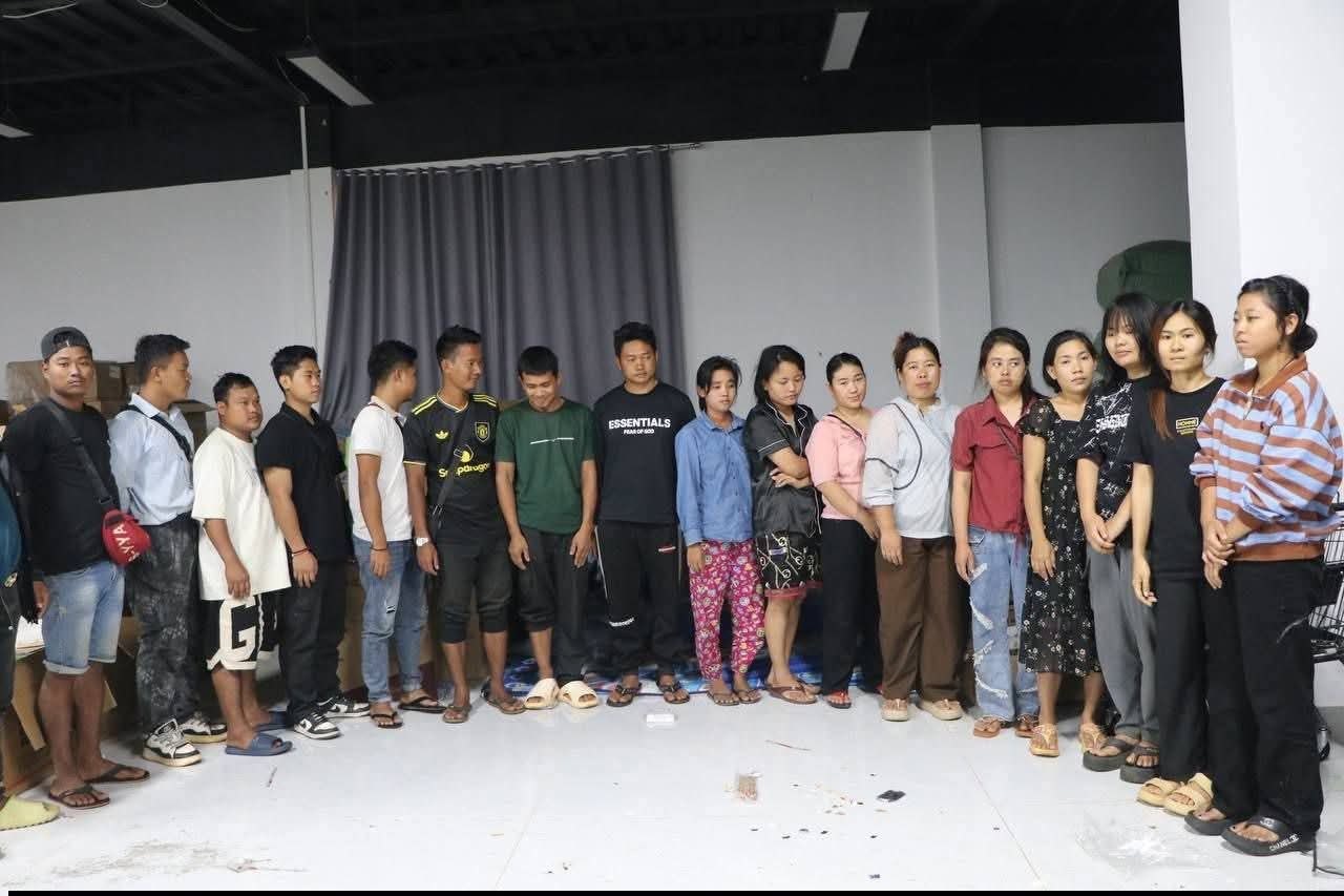អាជ្ញាធរខេត្តមណ្ឌលគិរី បង្ក្រាបទីតាំងឆបោកអនឡាញ (Online Scam) ដ៏ធំឃាត់ខ្លួនជនបរទេស២៦២នាក់