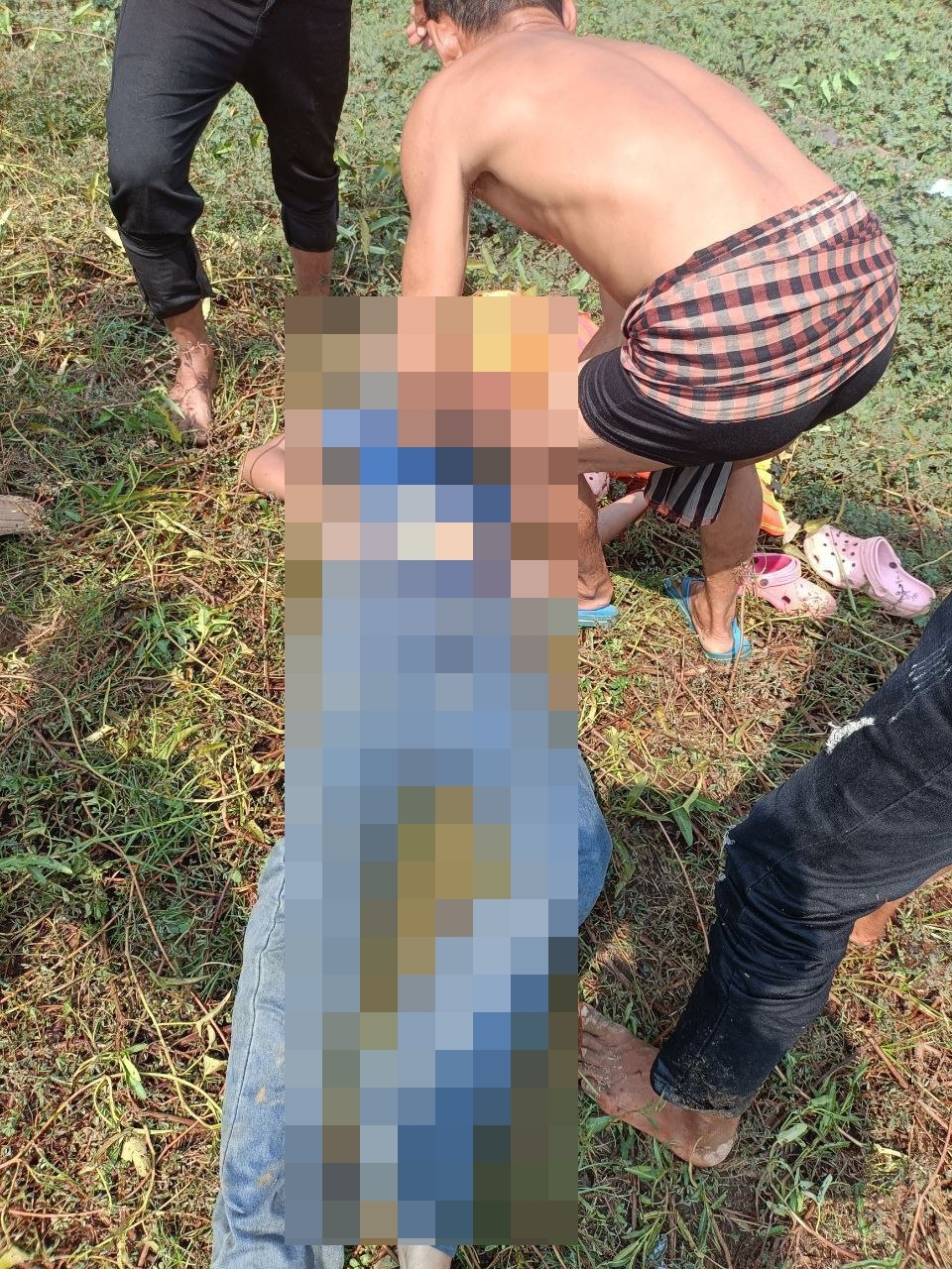 កន្លែងកើតហេតុក្មេងលង់ទឹក