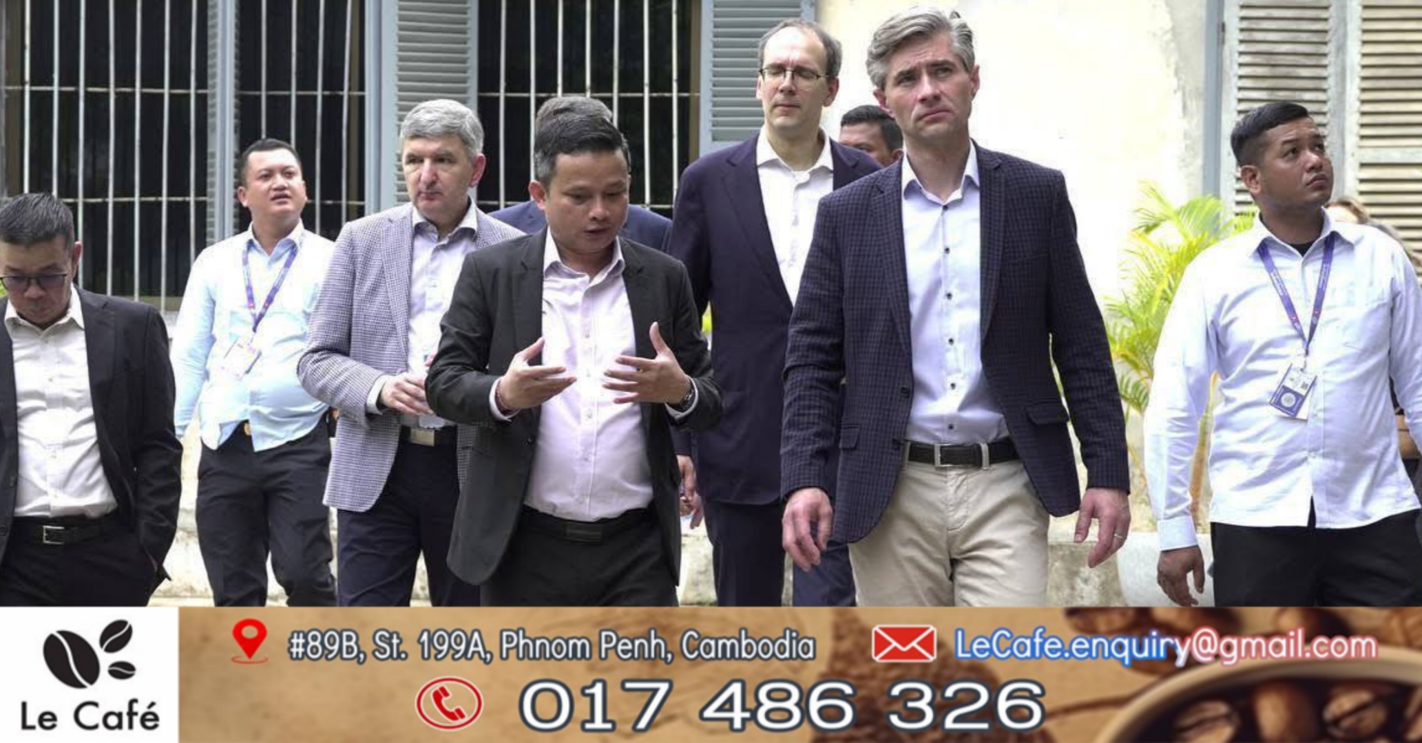 រដ្ឋមន្ត្រីការបរទេសលីទុយអានីទស្សនាសារមន្ទីរទួលស្លែង