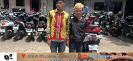ឃាត់ខ្លួនជនសង្ស័យ២នាក់ពាក់ព័ន្ធករណីលួចម៉ូតូ
