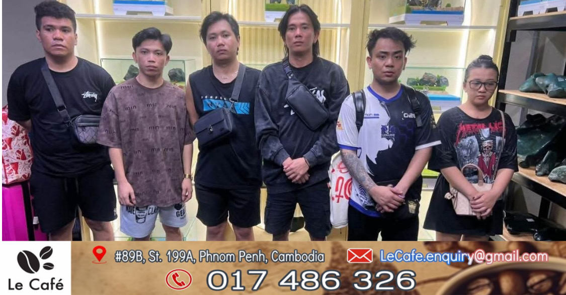 កម្លាំងចម្រុះខណ្ឌទួលគោក ឃាត់ខ្លួនជនជាតិឥណ្ឌូនេស៊ី ៦នាក់ ពាក់ព័ន្ធស្នាក់នៅហួសទិដ្ឋាការ និងសង្ស័យពាក់ព័ន្ធការងារអនឡាញ